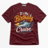 It's My Birthday Cruise Premium Graphic T-Shirt - Birthday catona-1105-v5
