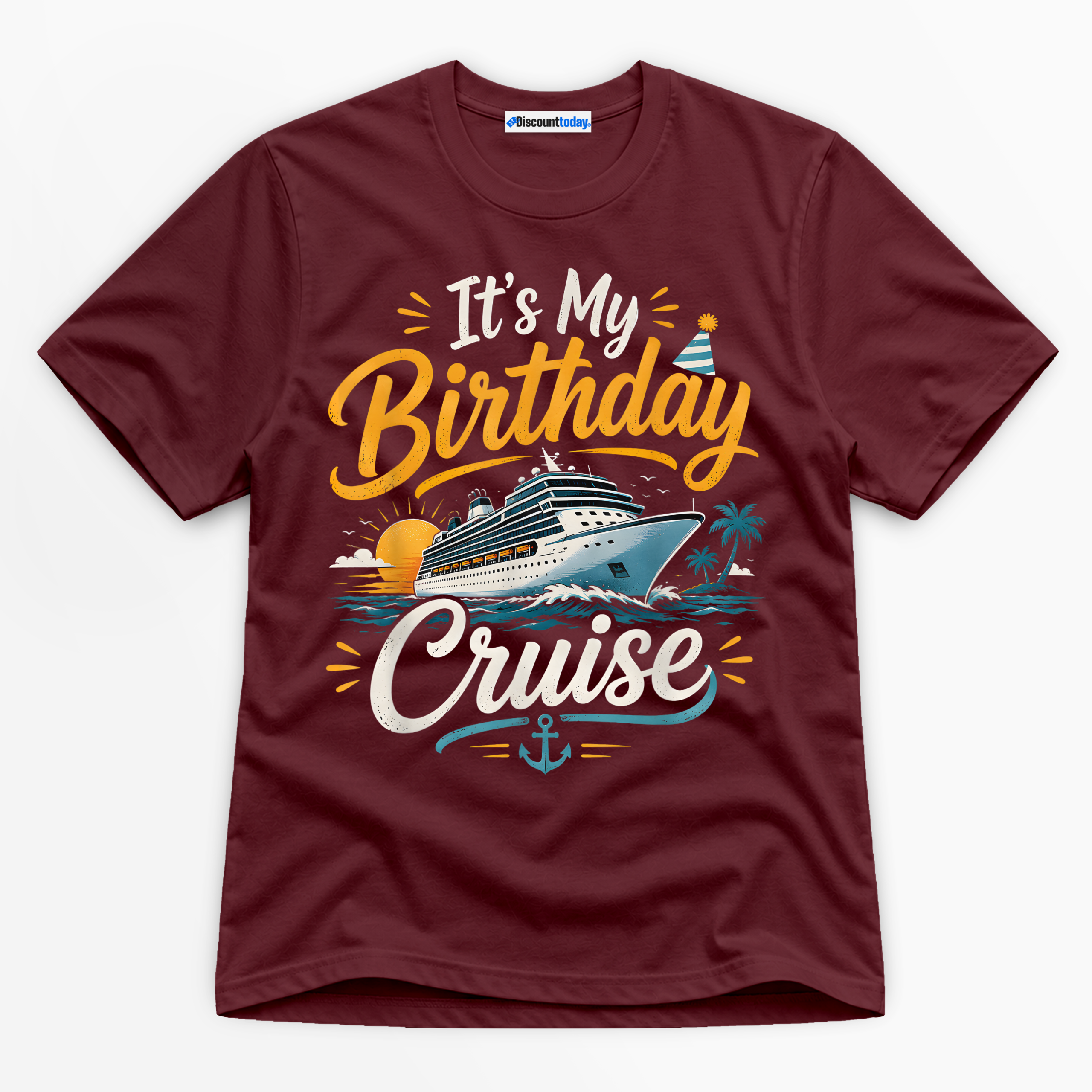 It's My Birthday Cruise Premium Graphic T-Shirt - Birthday catona-1105-v5
