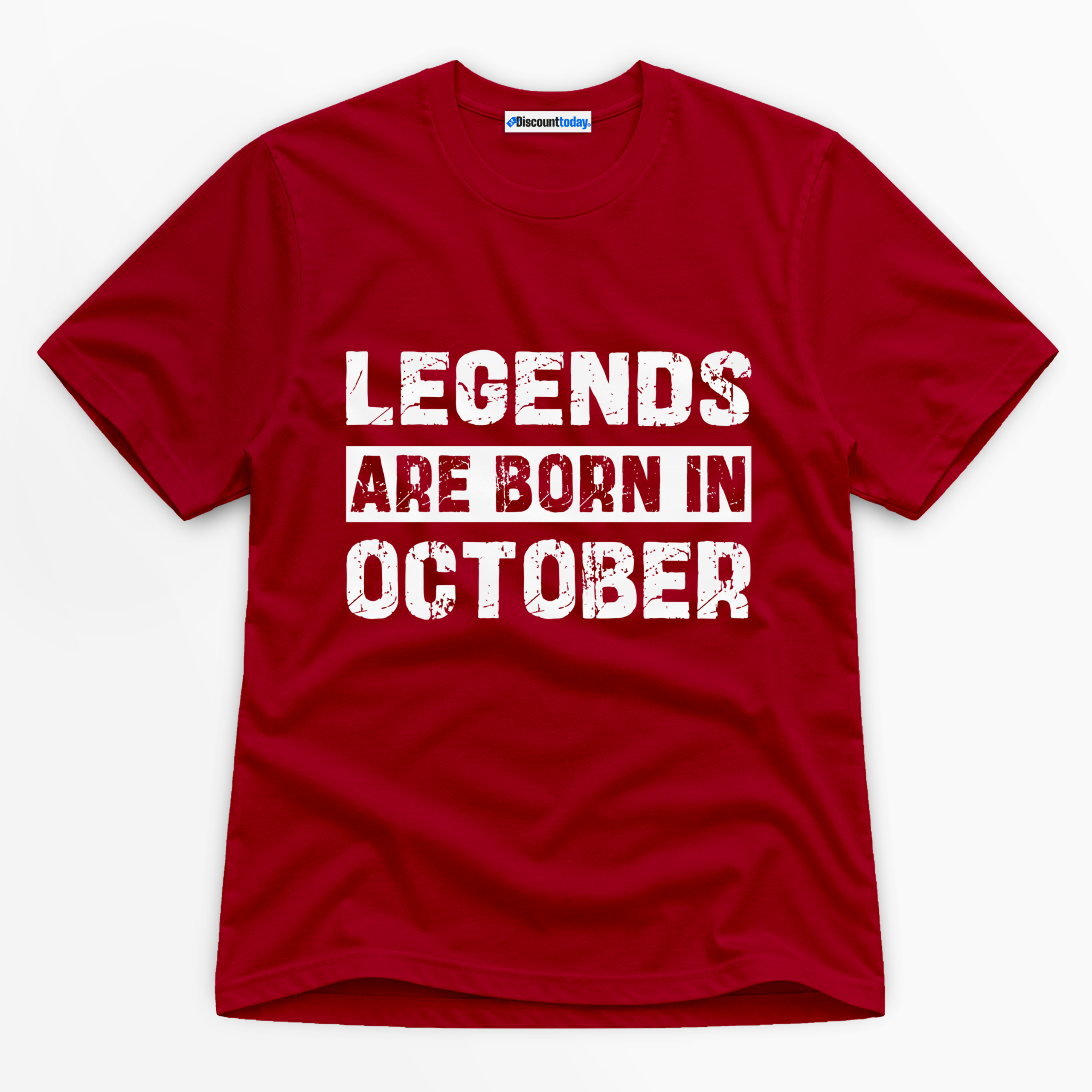 Legends Are Born In October Premium Graphic T-Shirt - Birthday catona-1111-v4