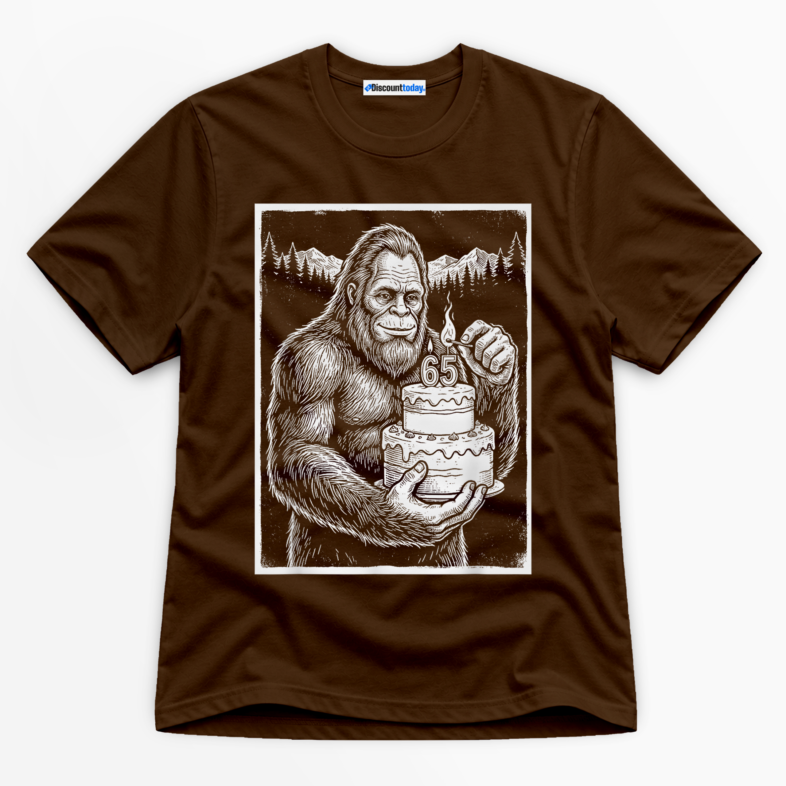 65th Birthday Bigfoot Premium Graphic T-Shirt - Birthday catona-1112-v2