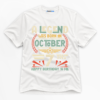 A Legend Was Born on October 7th Premium Graphic T-Shirt - Birthday catona-1113-v1