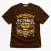 Legends Were Born In October 1966 Premium Graphic T-Shirt - Birthday catona-1120-v1