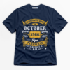 Legends Were Born In October 1966 Premium Graphic T-Shirt - Birthday catona-1120-v3