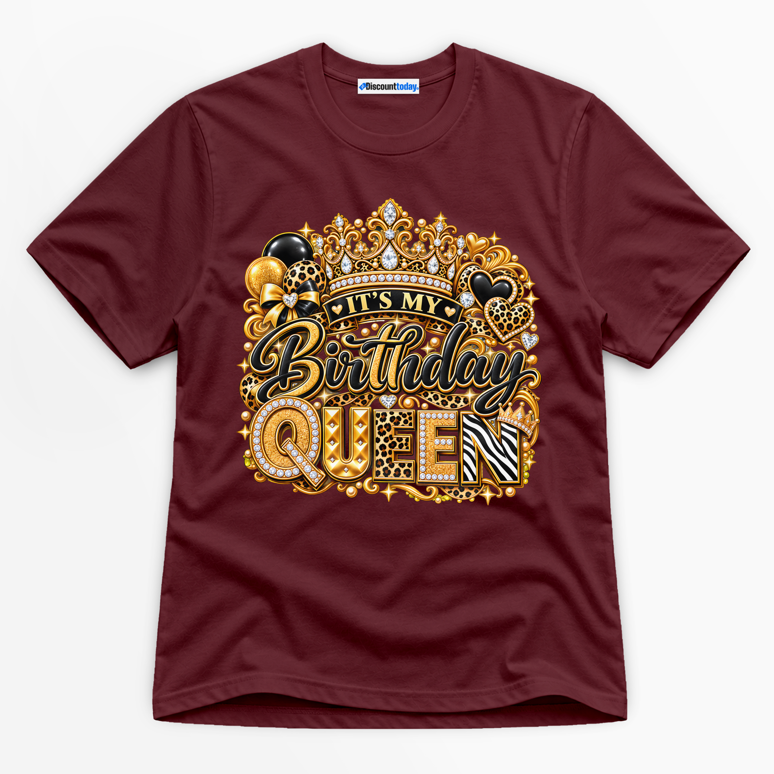 Birthday Queen Premium Graphic Ver 4 T-Shirt - Birthday catona-1131-v4