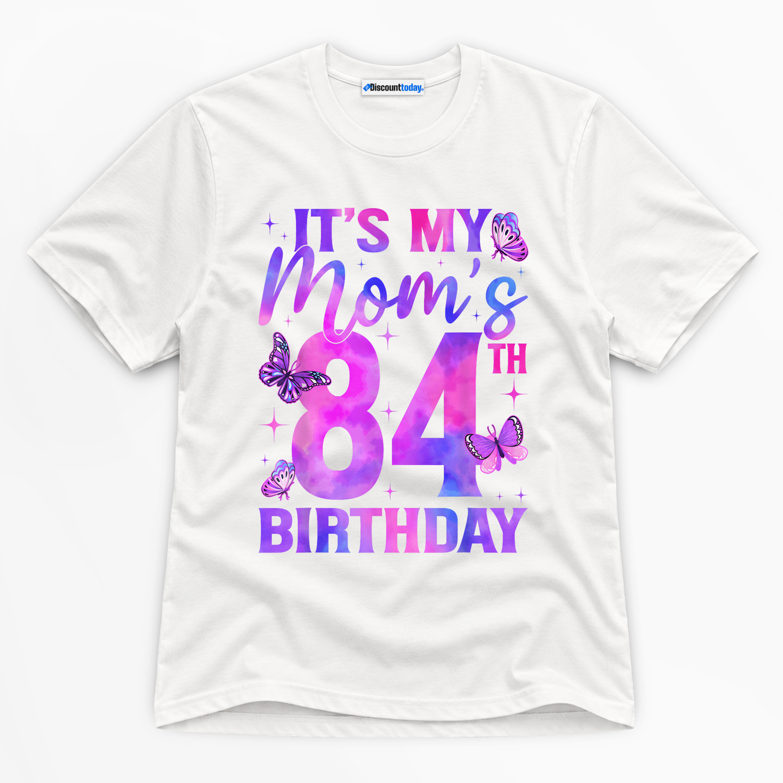 It's My Mom's 84th Birthday Premium Graphic T-Shirt - Birthday catona-1138-v1