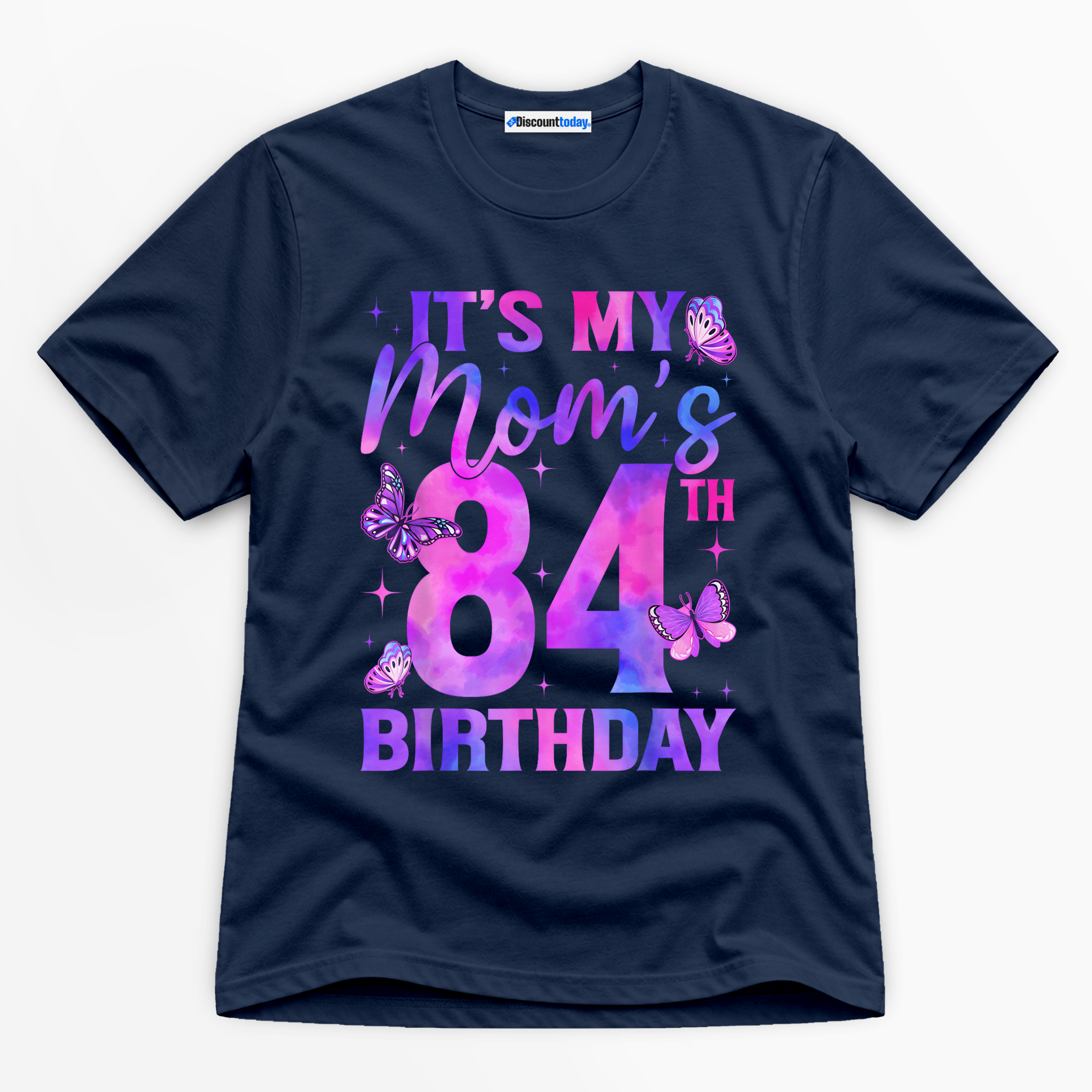 It's My Mom's 84th Birthday Premium Graphic T-Shirt - Birthday catona-1138-v4