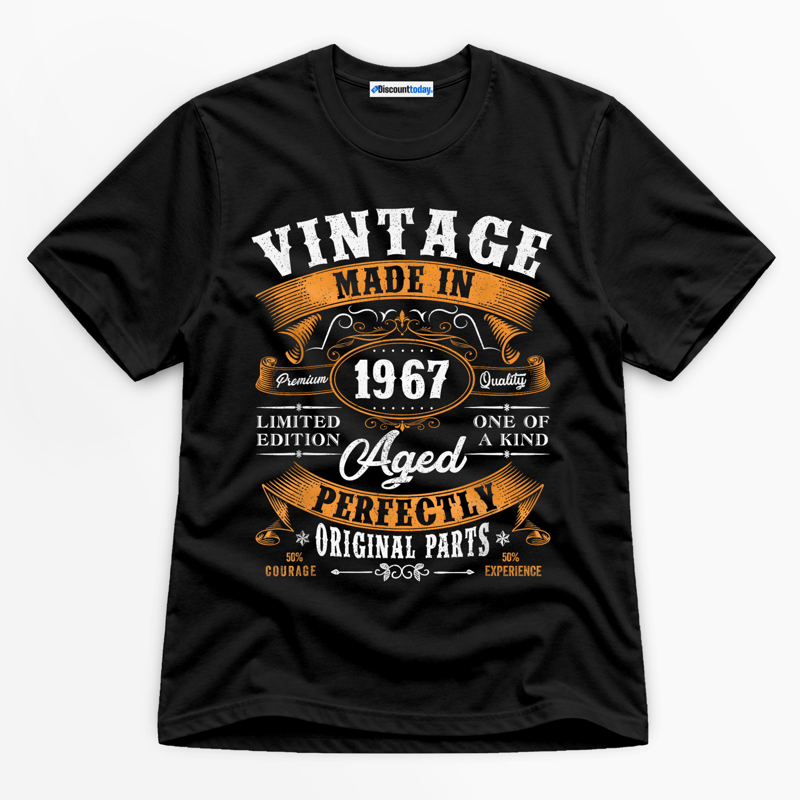 Vintage Made In 1967 Premium Graphic T-Shirt - Birthday catona-1140