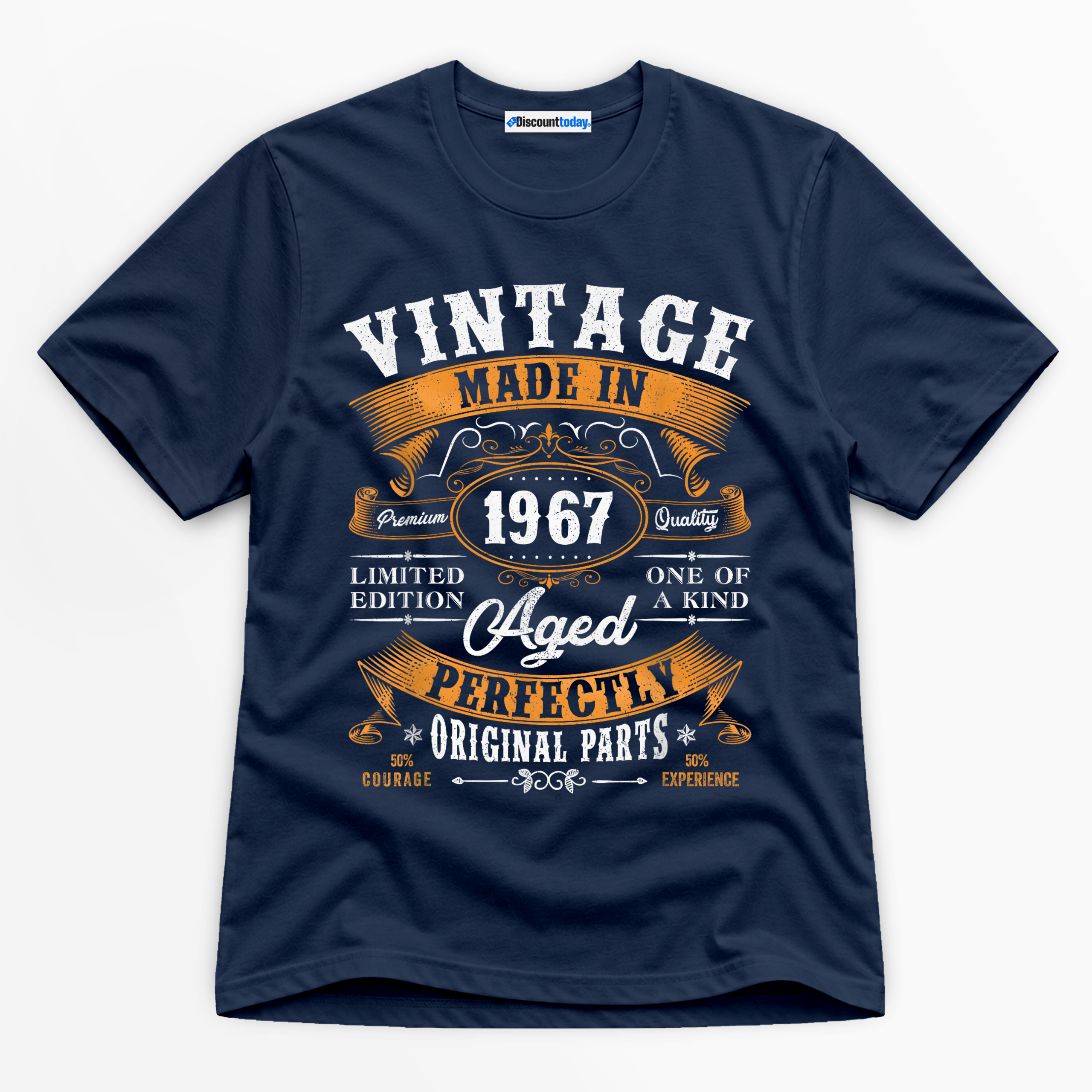 Vintage Made In 1967 Premium Graphic T-Shirt - Birthday catona-1140-v2