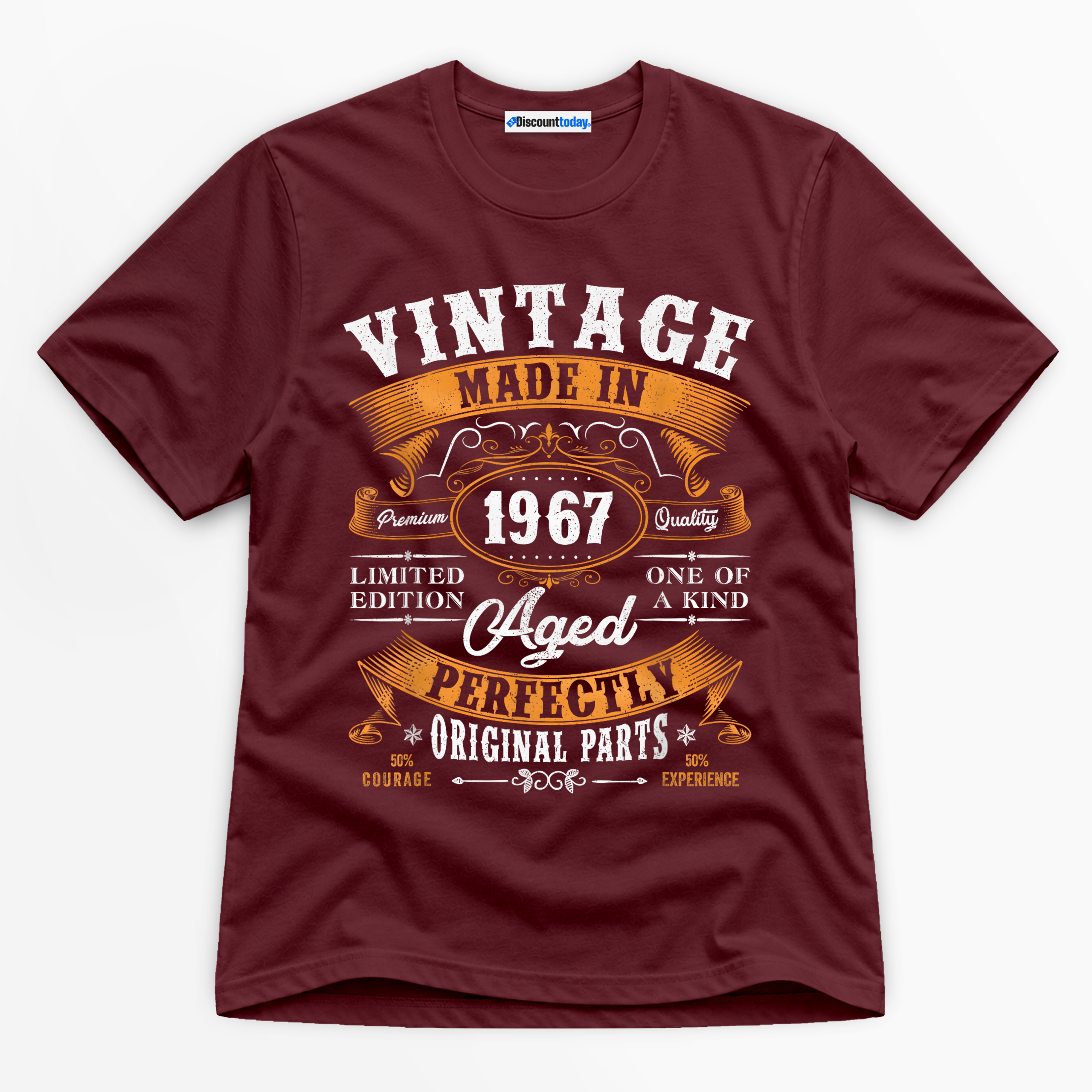 Vintage Made In 1967 Premium Graphic T-Shirt - Birthday catona-1140-v3