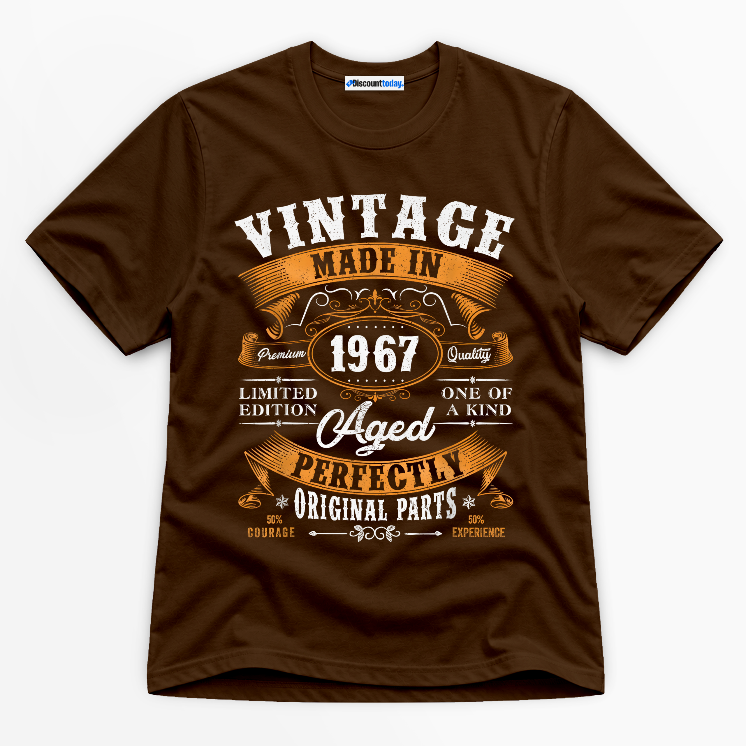 Vintage Made In 1967 Premium Graphic T-Shirt - Birthday catona-1140-v4