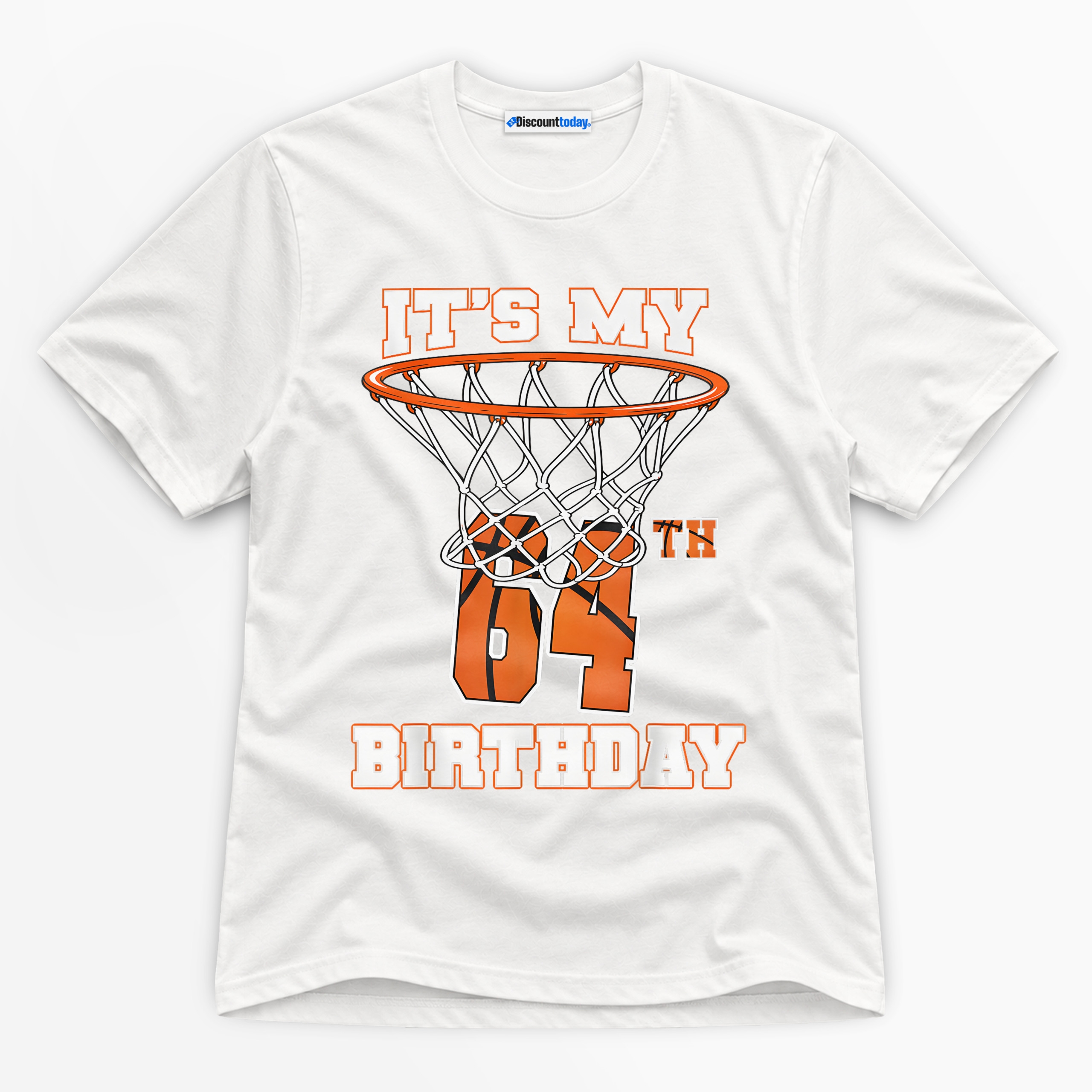 It's My 64th Birthday Basketball Premium Graphic T-Shirt - Birthday catona-1143-v1