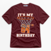It's My 64th Birthday Basketball Premium Graphic T-Shirt - Birthday catona-1143-v4
