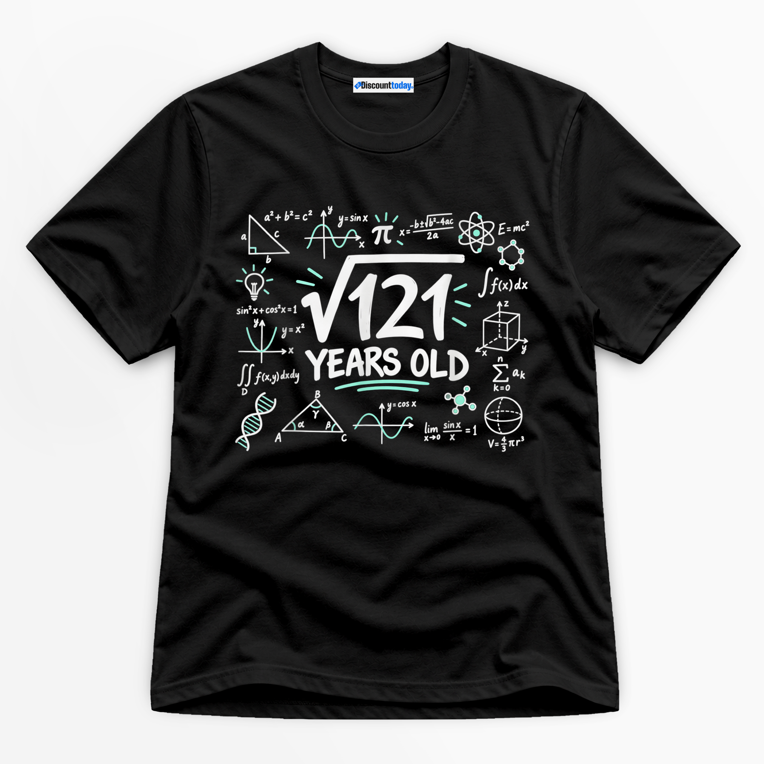 11 Years Old Math Premium Graphic T-Shirt - Birthday catona-1145