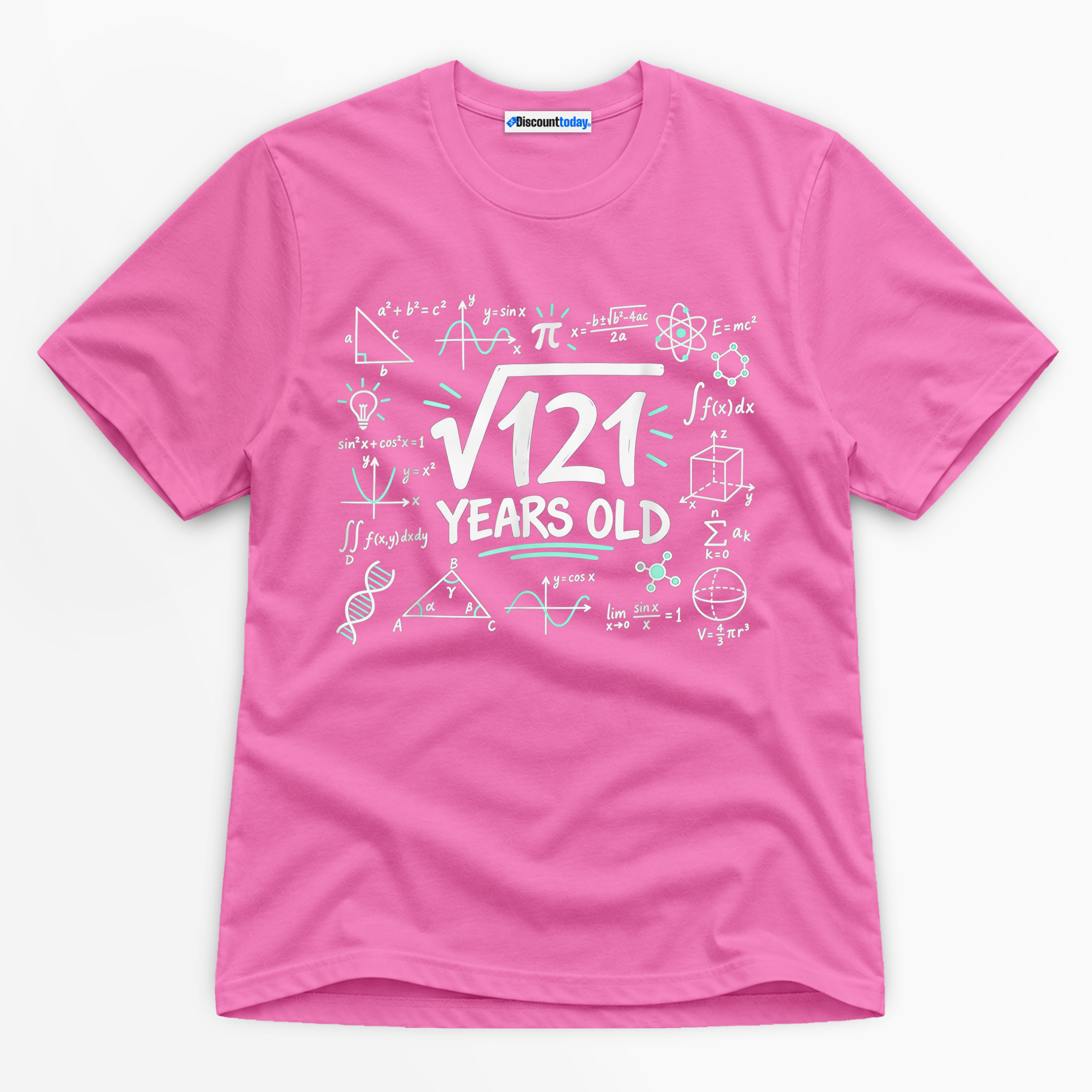 11 Years Old Math Premium Graphic T-Shirt - Birthday catona-1145-v1