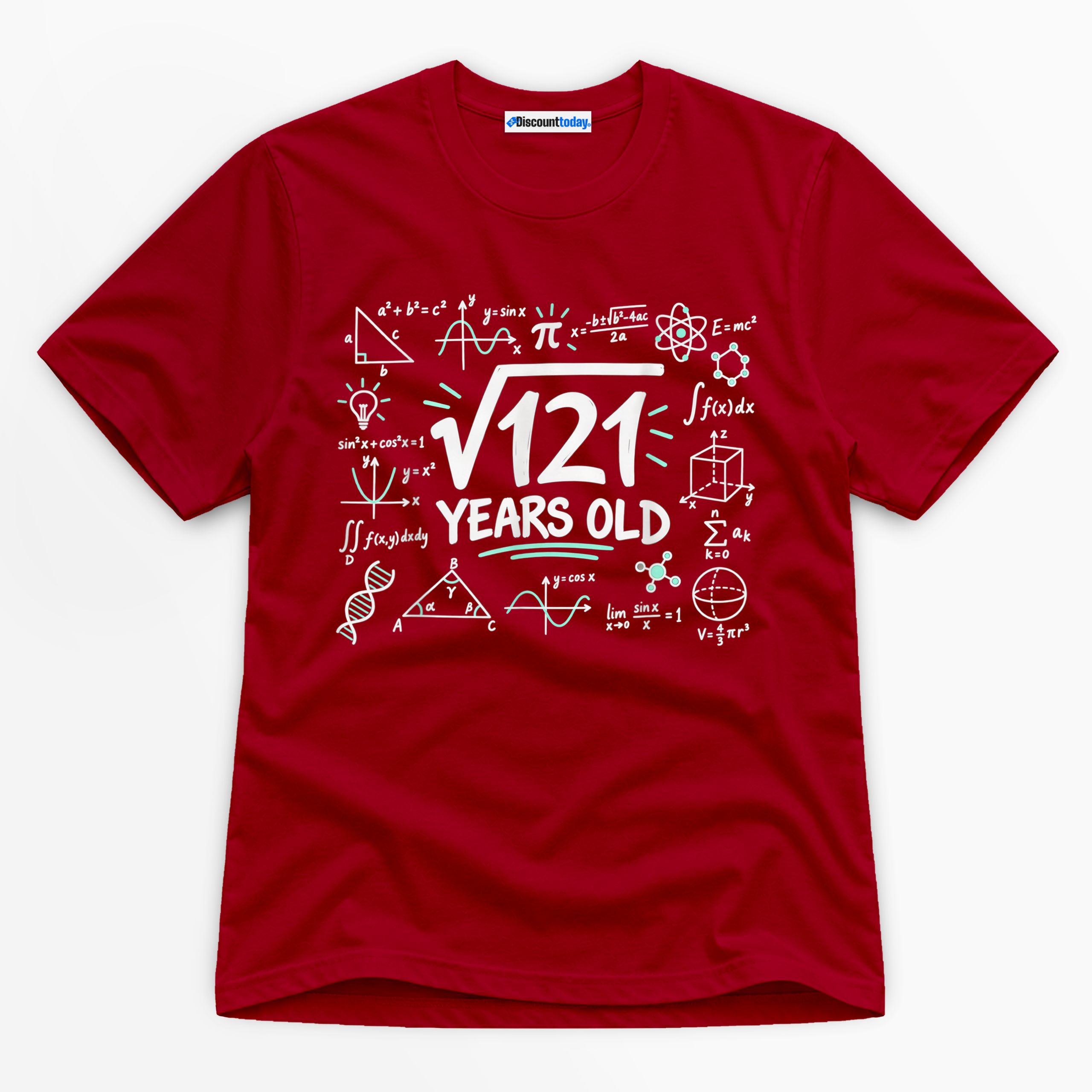 11 Years Old Math Premium Graphic T-Shirt - Birthday catona-1145-v2