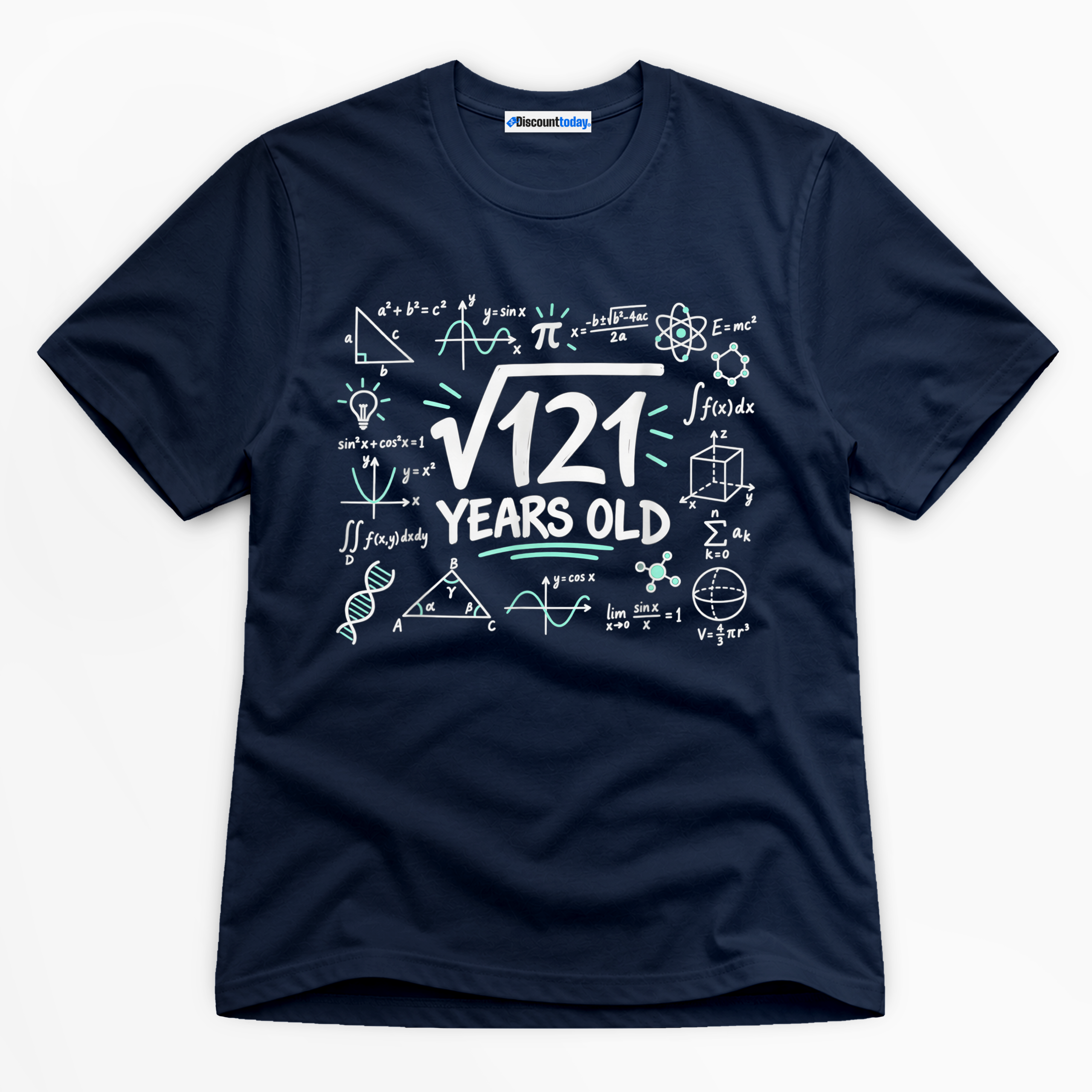 11 Years Old Math Premium Graphic T-Shirt - Birthday catona-1145-v4