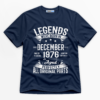 Legends Were Born In December 1976 Premium Graphic T-Shirt - Birthday catona-1146-v1