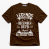 Legends Were Born In December 1976 Premium Graphic T-Shirt - Birthday catona-1146-v3