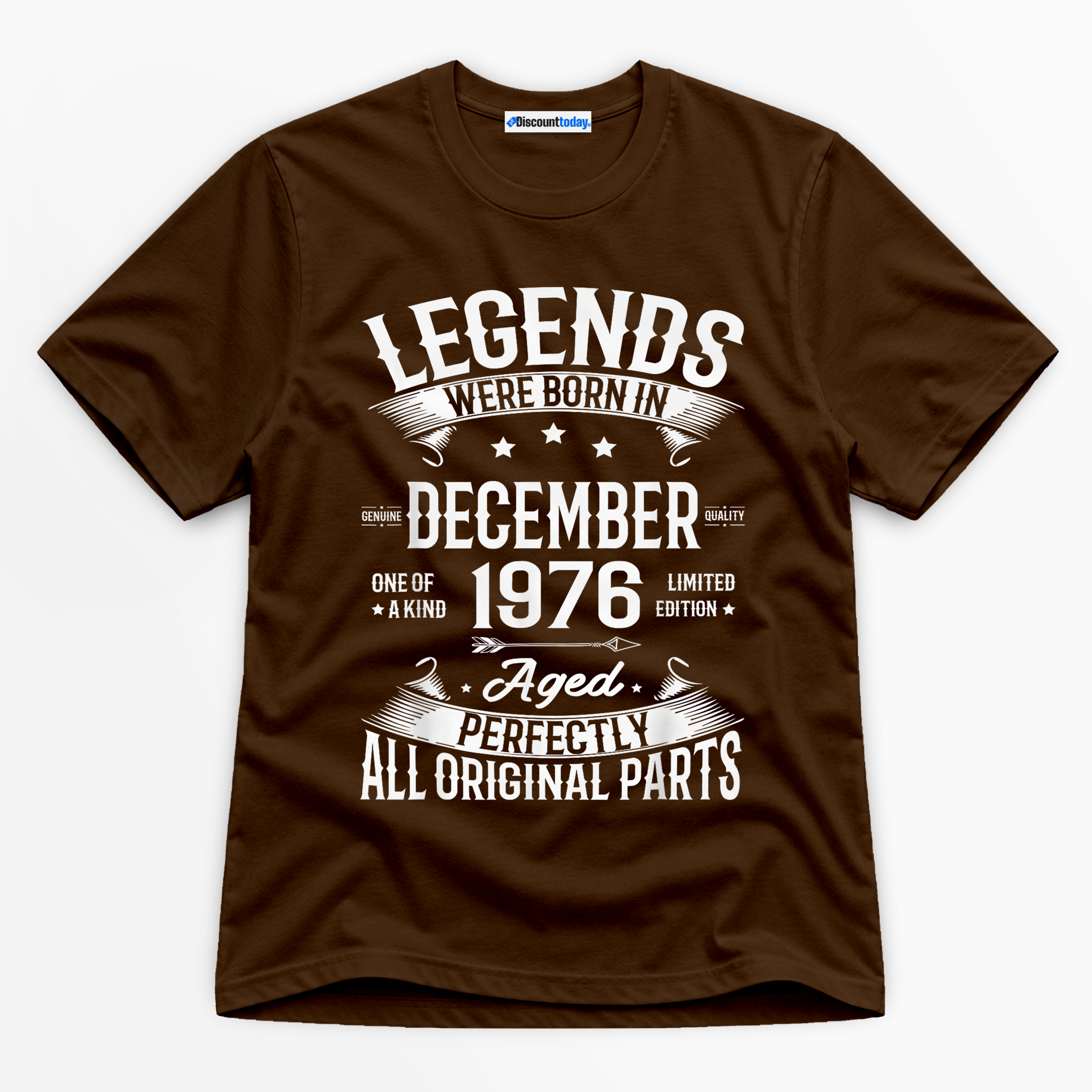 Legends Were Born In December 1976 Premium Graphic T-Shirt - Birthday catona-1146-v3