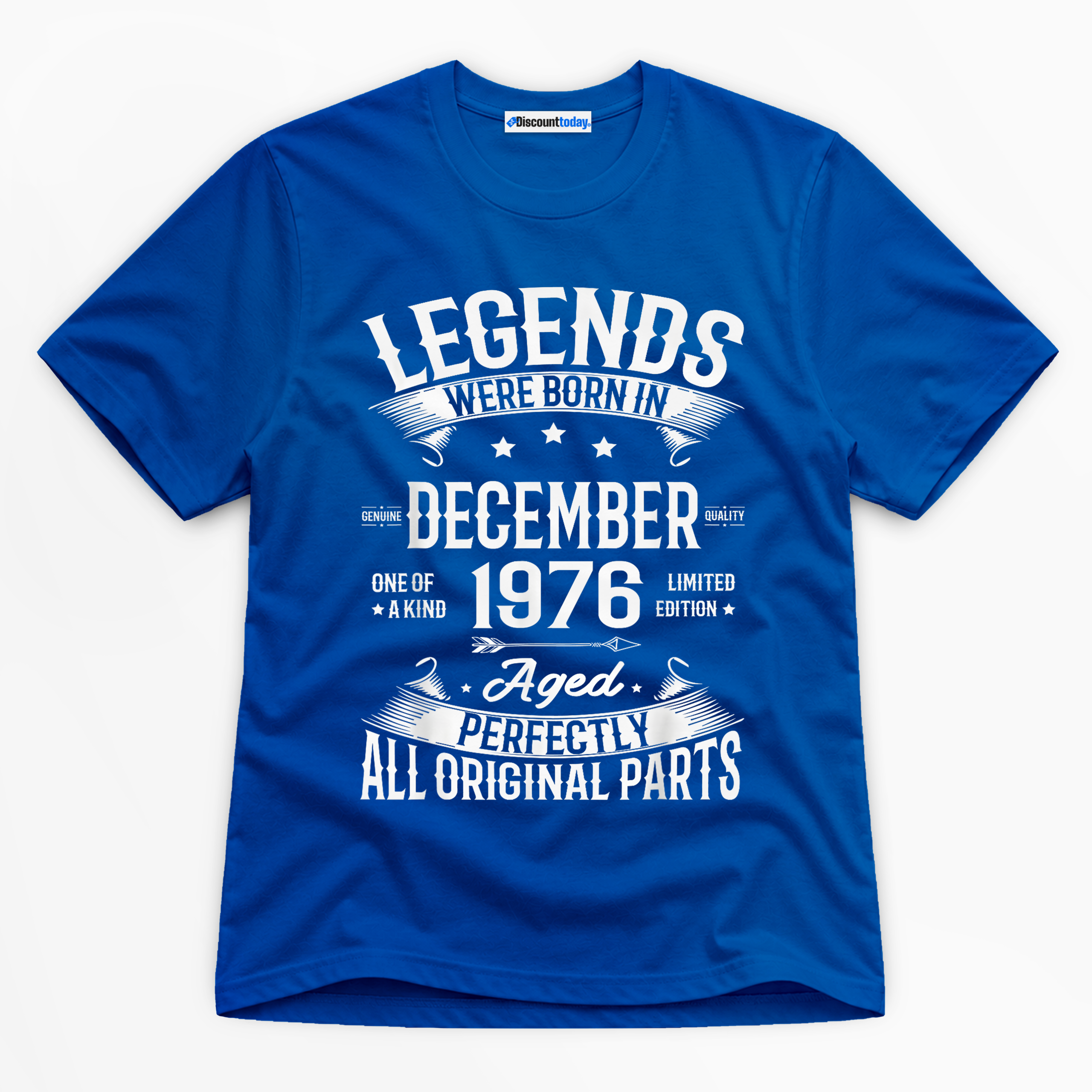 Legends Were Born In December 1976 Premium Graphic T-Shirt - Birthday catona-1146-v4