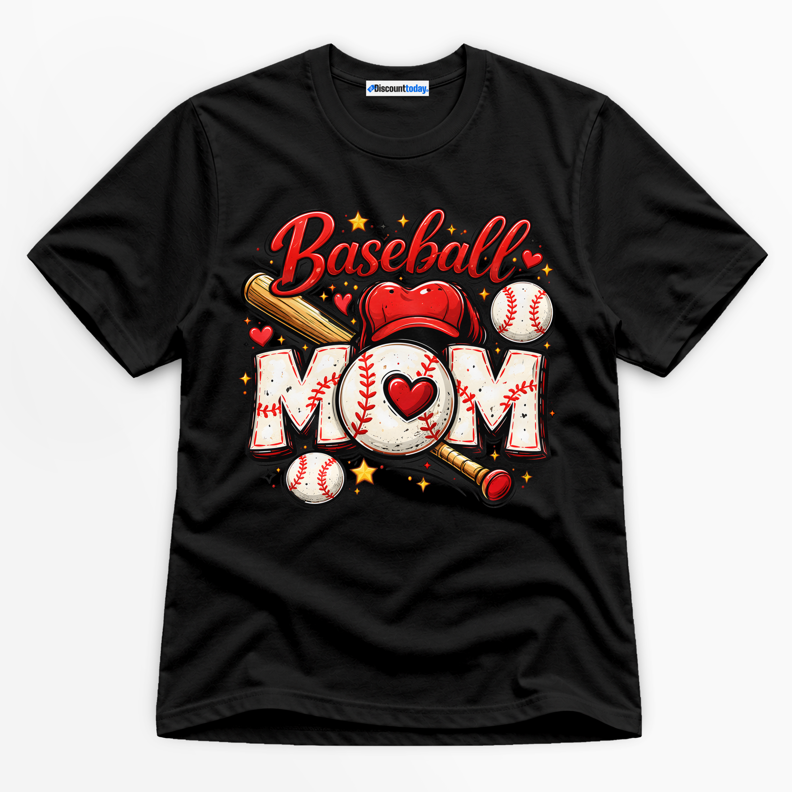 Baseball Mom Premium Graphic T-Shirt - Mom catona-1151