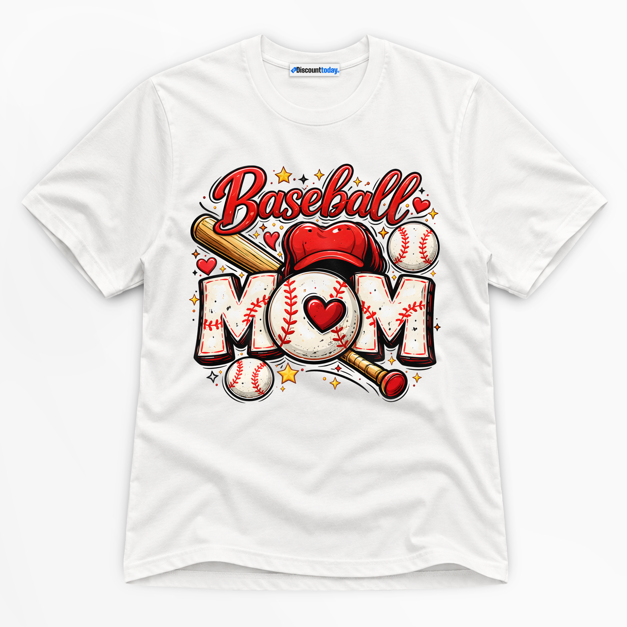 Baseball Mom Premium Graphic T-Shirt - Mom catona-1151-v1