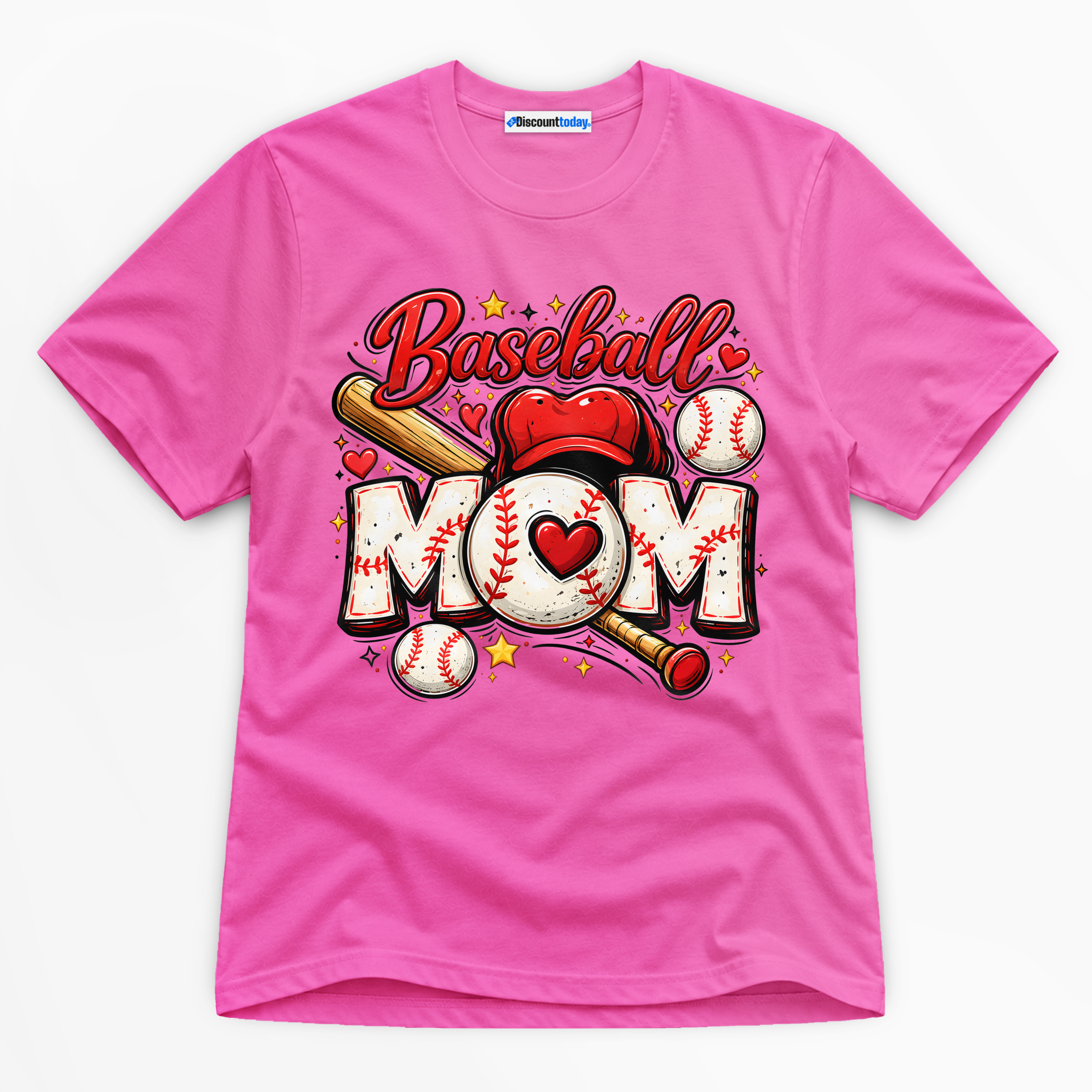 Baseball Mom Premium Graphic T-Shirt - Mom catona-1151-v4