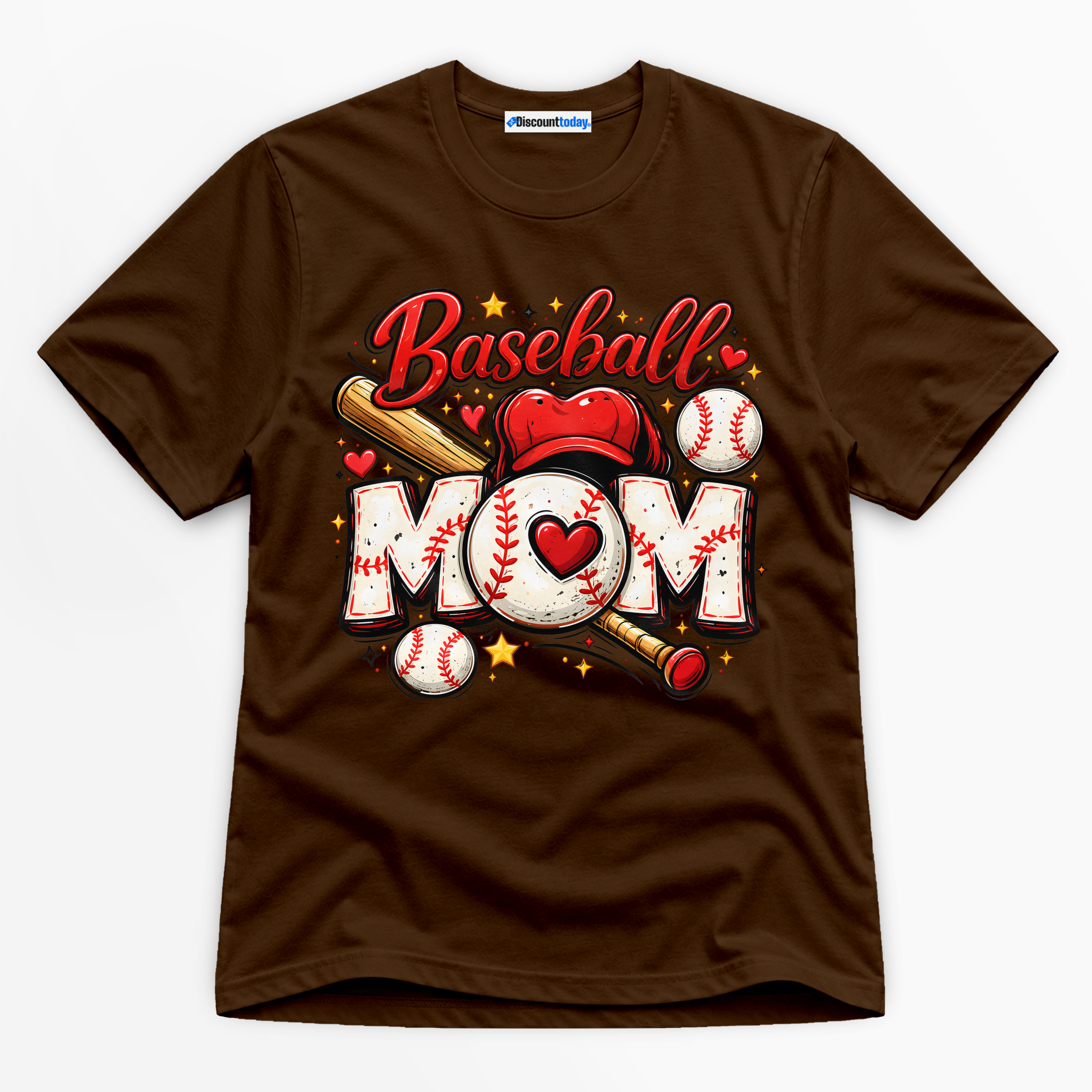 Baseball Mom Premium Graphic T-Shirt - Mom catona-1151-v5