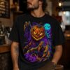Pumpkin Monster Halloween T-Shirt