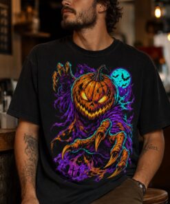 Pumpkin Monster Halloween T-Shirt