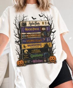 Retro Spooky Movie Tee, 90s Horror Aesthetic Shirt, Halloween Movie Night Gift