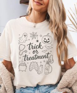Halloween Shirt, Spooky Respiratory Therapist Shirt, Respiratory Therapy Appreciation Gift